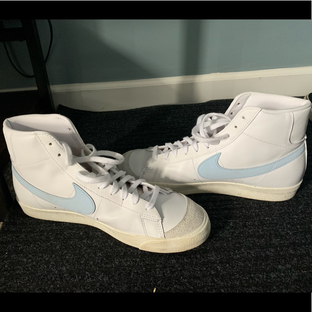 Nike Blazers Baby Blue size 12 men’s